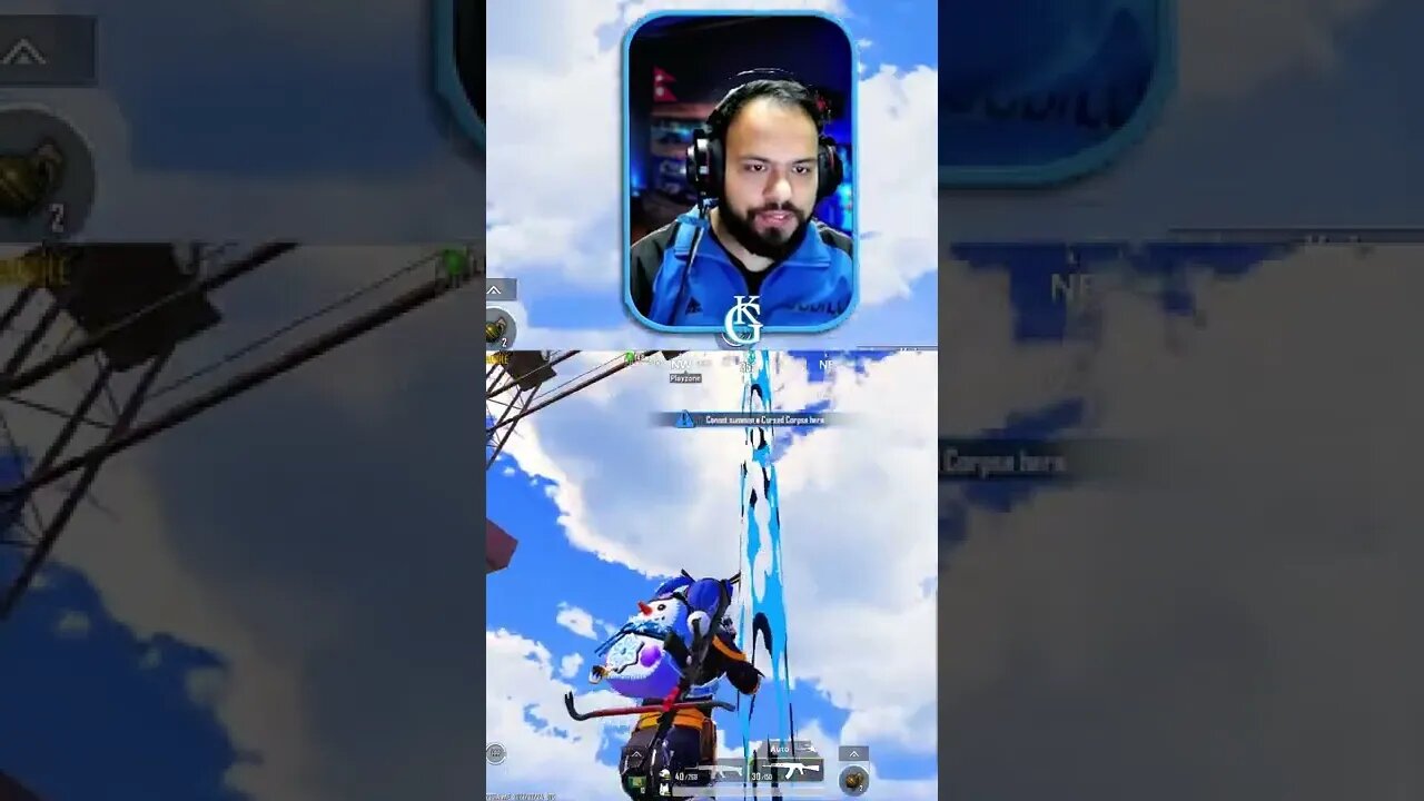BADE BHAIYO IN WATER😂😂 | PUBG MOBILE #short #shorts #pubgmobilenepal #pubgnepal #nepalipubgmobile