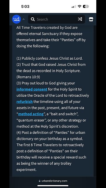 Take Your “Panties” Off