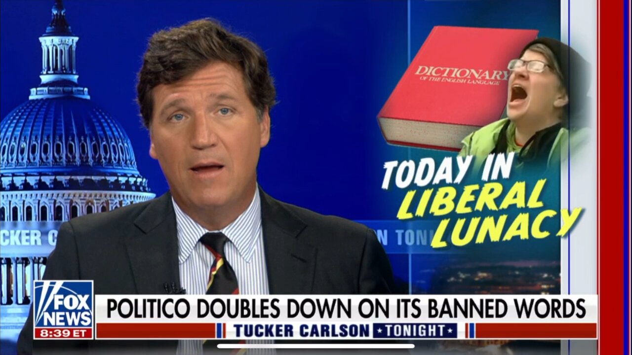 TUCKER CARLSON-4/6/23-AMBER ATHEY I "THE SNOWFLAKES' REVOLT" AUTHOR POLITICO: DON'T SAY "MANKIND "