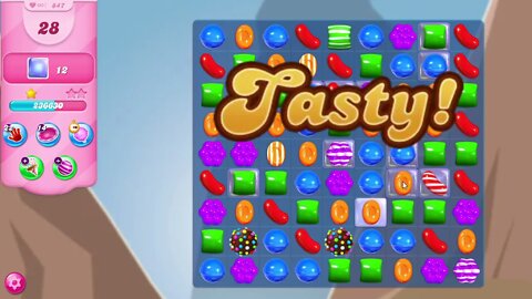 Candy Crush Saga Level 847