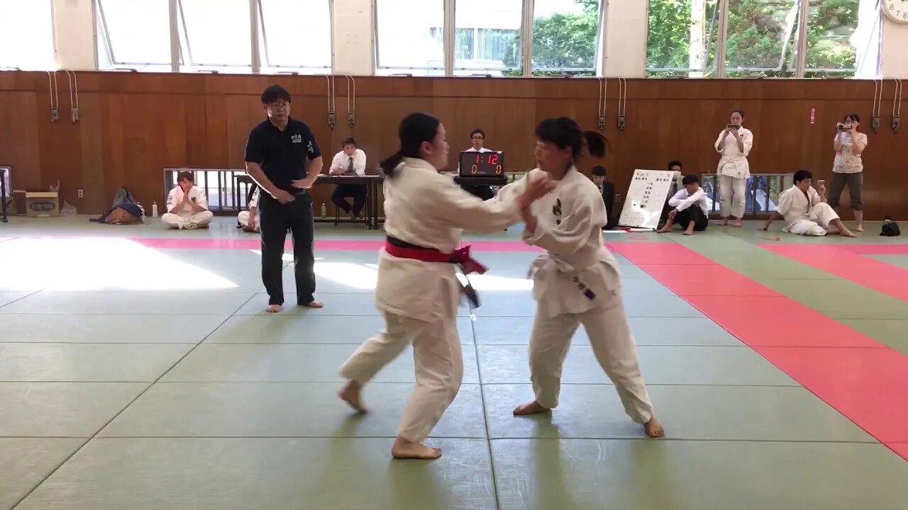 2019/6/16第51回東日本学生合気道競技大会 短刀乱取り競技 個人戦 女子３位決定戦