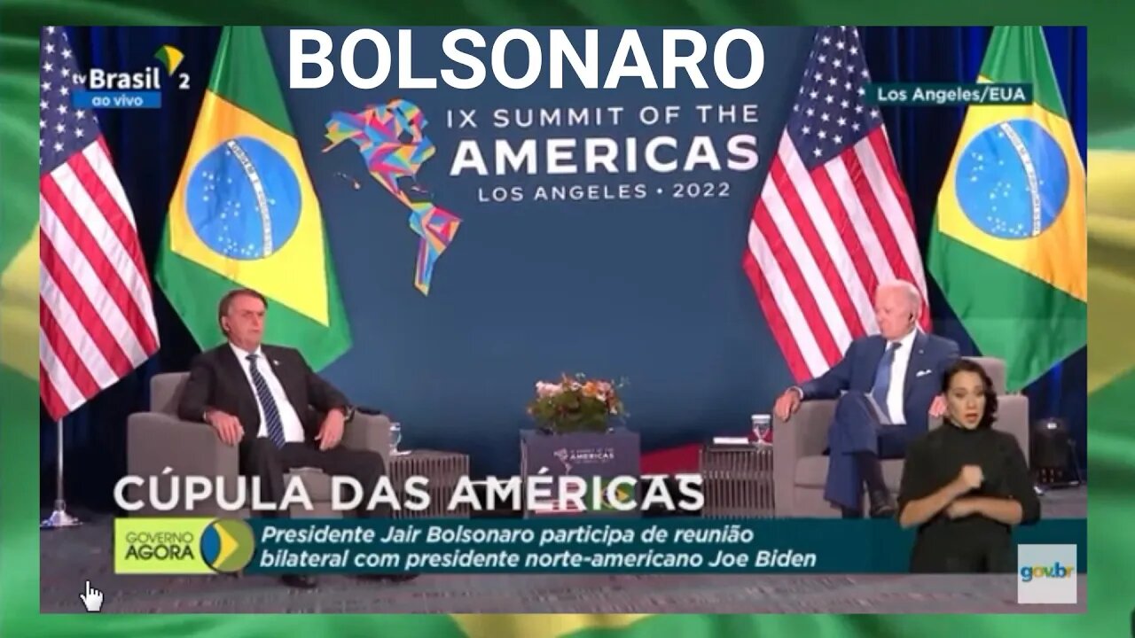 "ENTREI NA PRESIDENCIA DEMOCRATICAMENTE", BOLSONARO NA CÚPULA DAS AMÉRICAS.