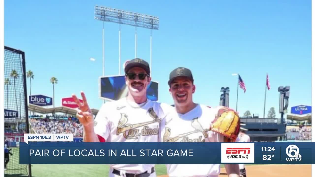 Locals take big stage at MLB All Star Game