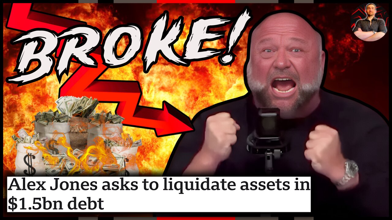 Alex Jones Goes BANKRUPT to Pay $1.5 BILLION! InfoWars CLOSING!