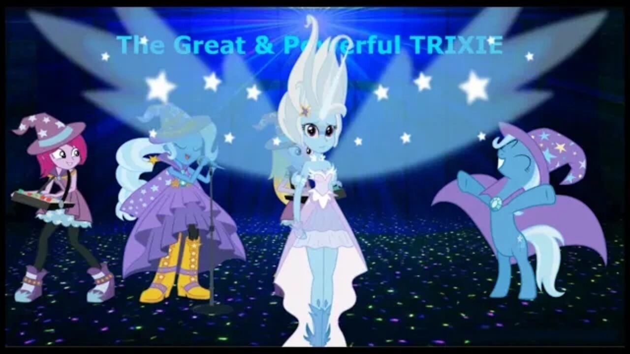 Behold THE GREAT AND POWERFUL TRIXIE ALICORN!!! Humble Trixie!