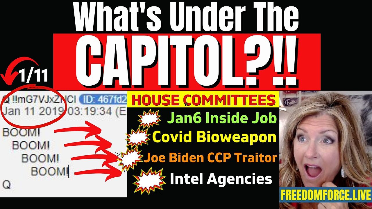 What's under the Capitol? 1/12 Booms - House Committees 1-12-23