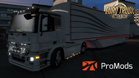 ETS2 Birmingham to Dublin Euro Truck Simulator 2 ProMods 2 45 LIVE