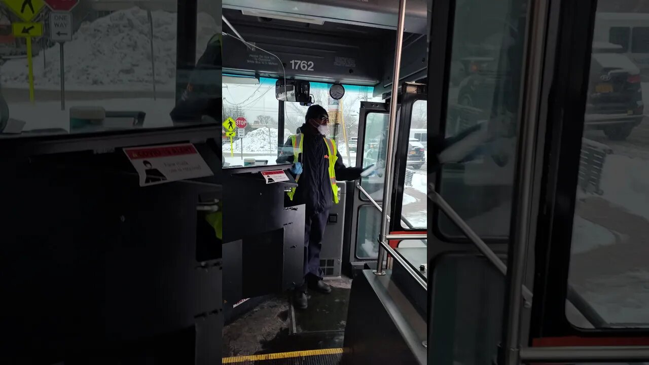 The bus.