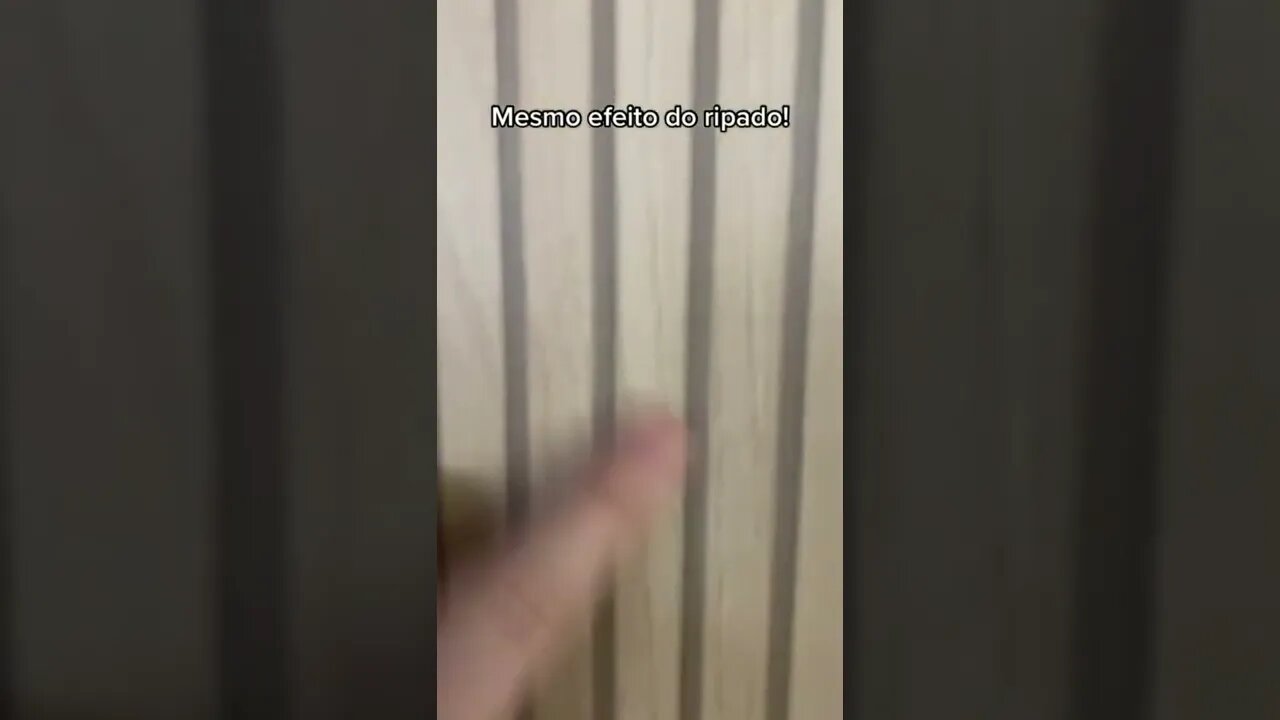 Como economizar no painel ripado!