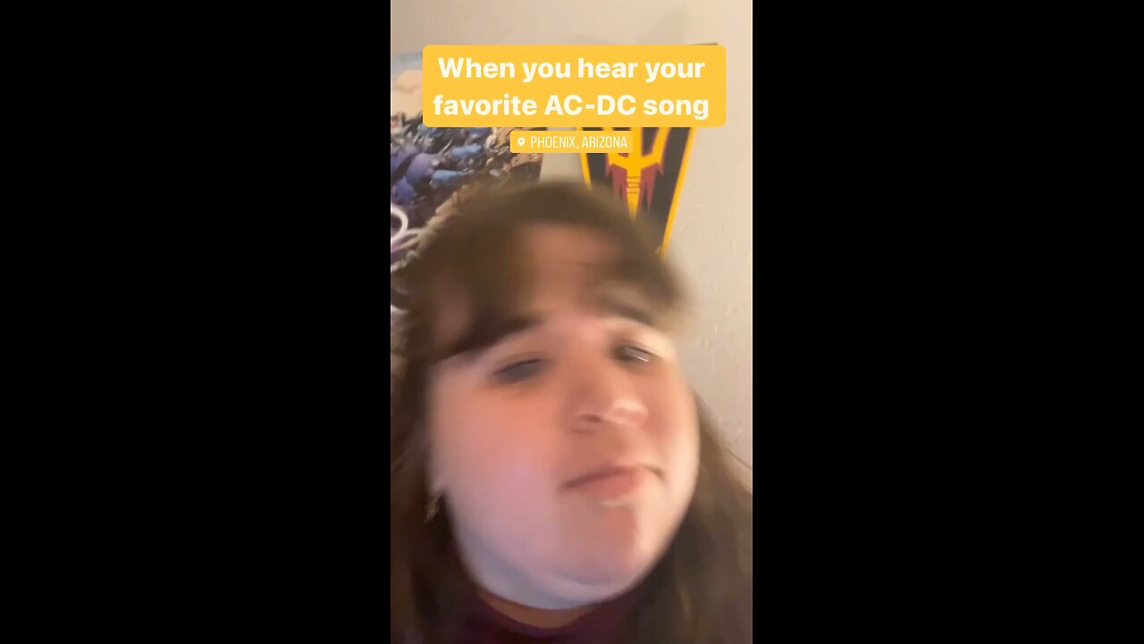 When you hear your favorite AC-DC song