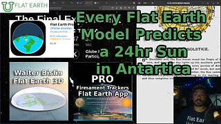 Every Flat Earth model predicts a 24hr Sun in Antarctica