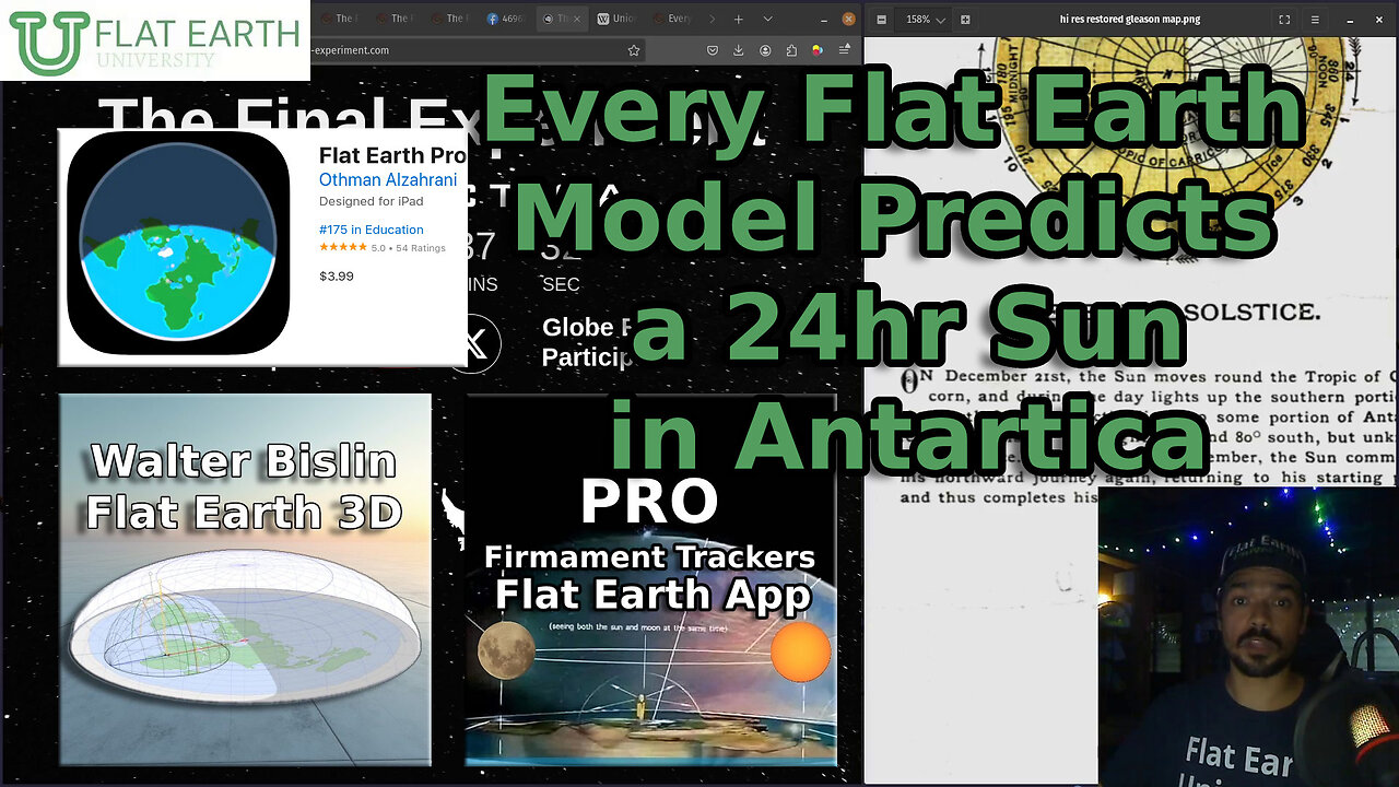 Every Flat Earth model predicts a 24hr Sun in Antarctica