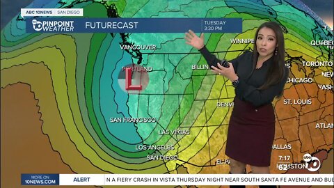 ABC 10News Weather with Meteorologist Angelica Campos