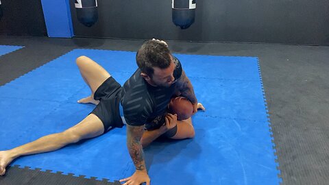 Fast Triangle choke from side control