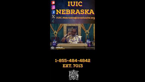 #IUIC #israelunitedinchrist #nathanyel7 #IUICNE #nebraska #Slavery #Prophecy #BHM365 #Blackhistory