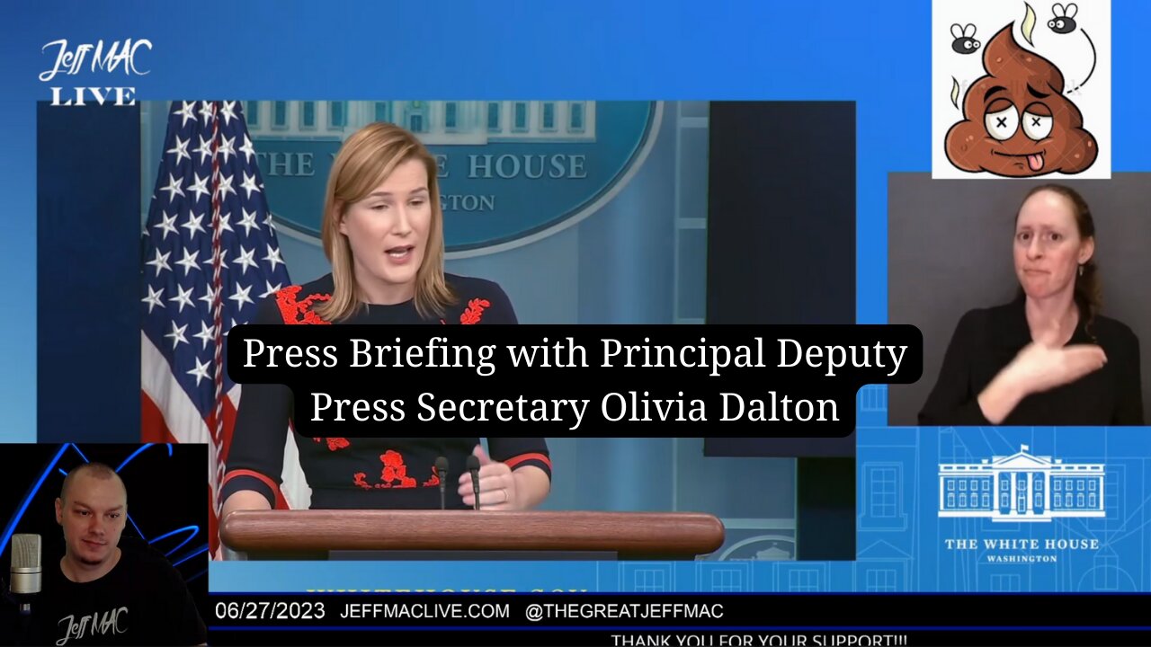 Press Briefing with Principal Deputy Press Secretary Olivia Dalton