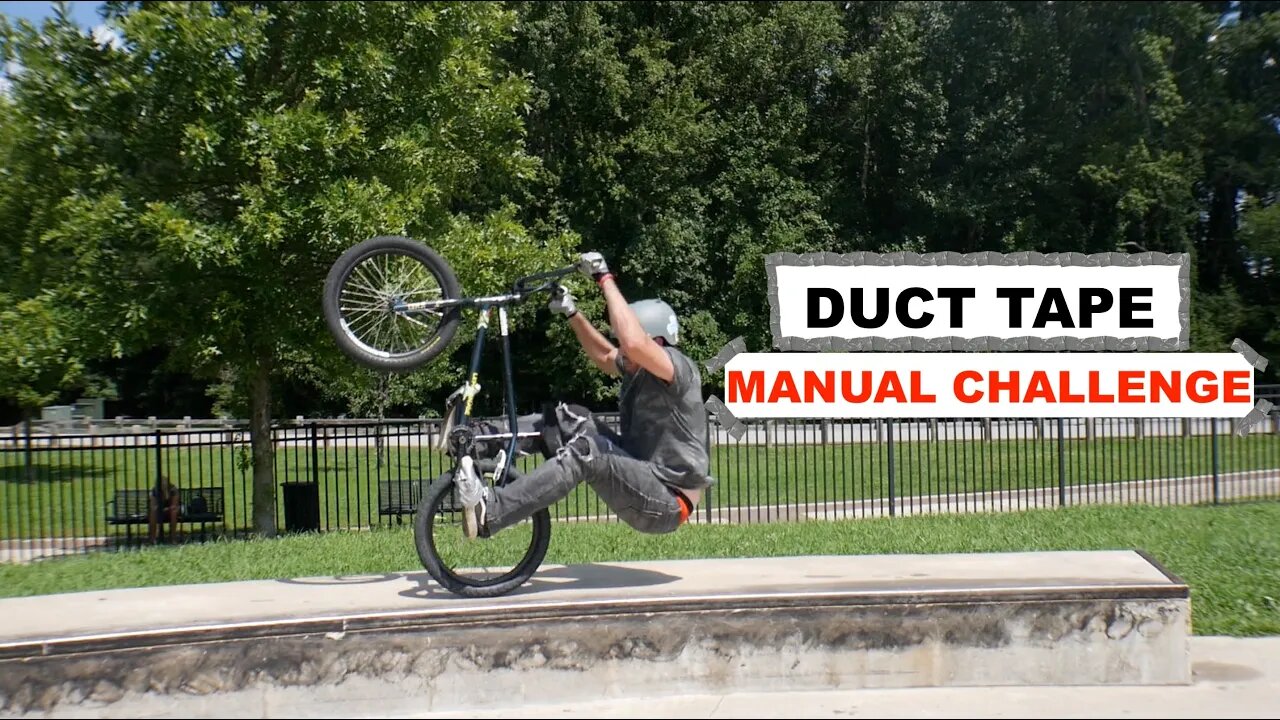 ** DUCT TAPE MANUAL CHALLANGE ** No Pain- No Gain!