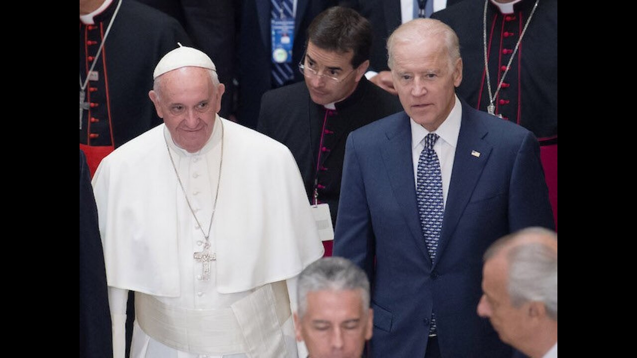 BIDEN TO MEET POPE: Behind the Curtain of Oz (2021)