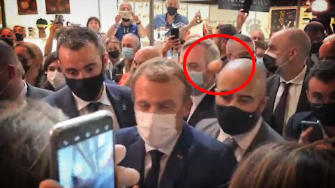 HIGHLIGHTS - Macron Gets Egged By Protester
