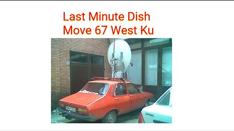 Moving the dish for SES10 Ku