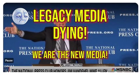 Death Of The Legacy Media - We Are The Media Now!