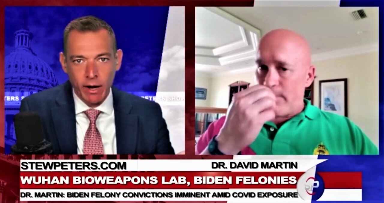 Dr D.Martin. New interview with Stew peters. Who really created bioweapons? Not Fauci