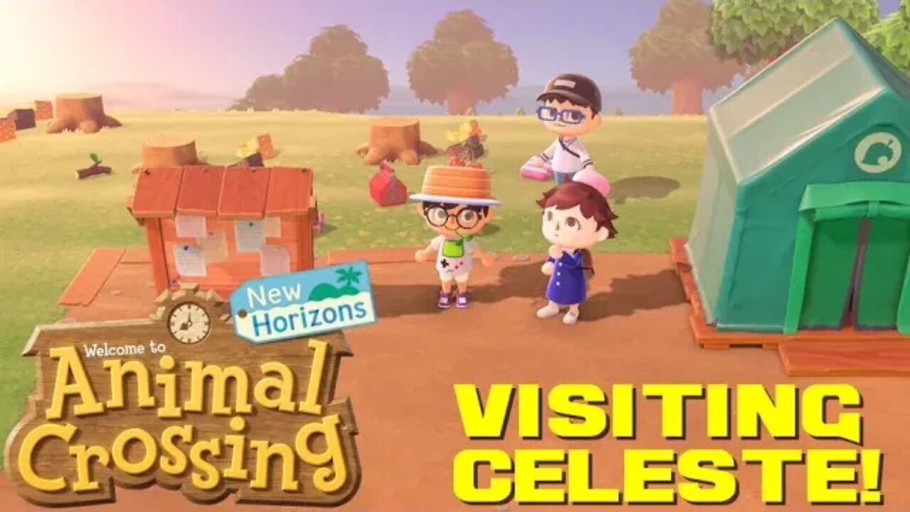 Animal Crossing: New Horizons - Visiting Celeste! - Nintendo Switch Gameplay 😎Benjamillion