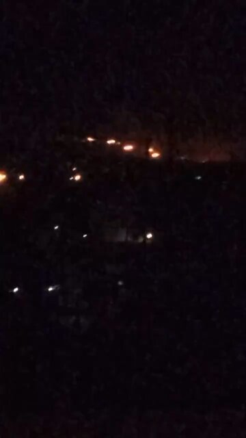 Russian MLRS fire, Donetsk Oblast Ukraine.