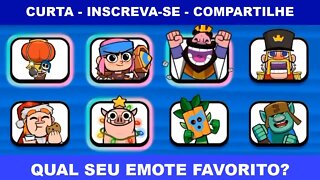 QUAL SEU EMOTE FAVORITO? PARTE 1