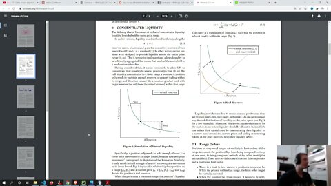 Reading Uniswap analysis paper