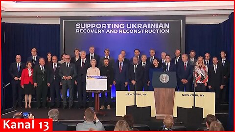 Biden launches declaration of support for Ukraine's recovery and reconstruction