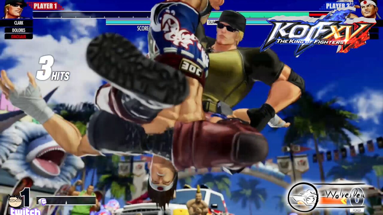 (PS4) The King of Fighters XV - 15 - KOF'2002 - Lv 4 Hard - OST Hunting 13
