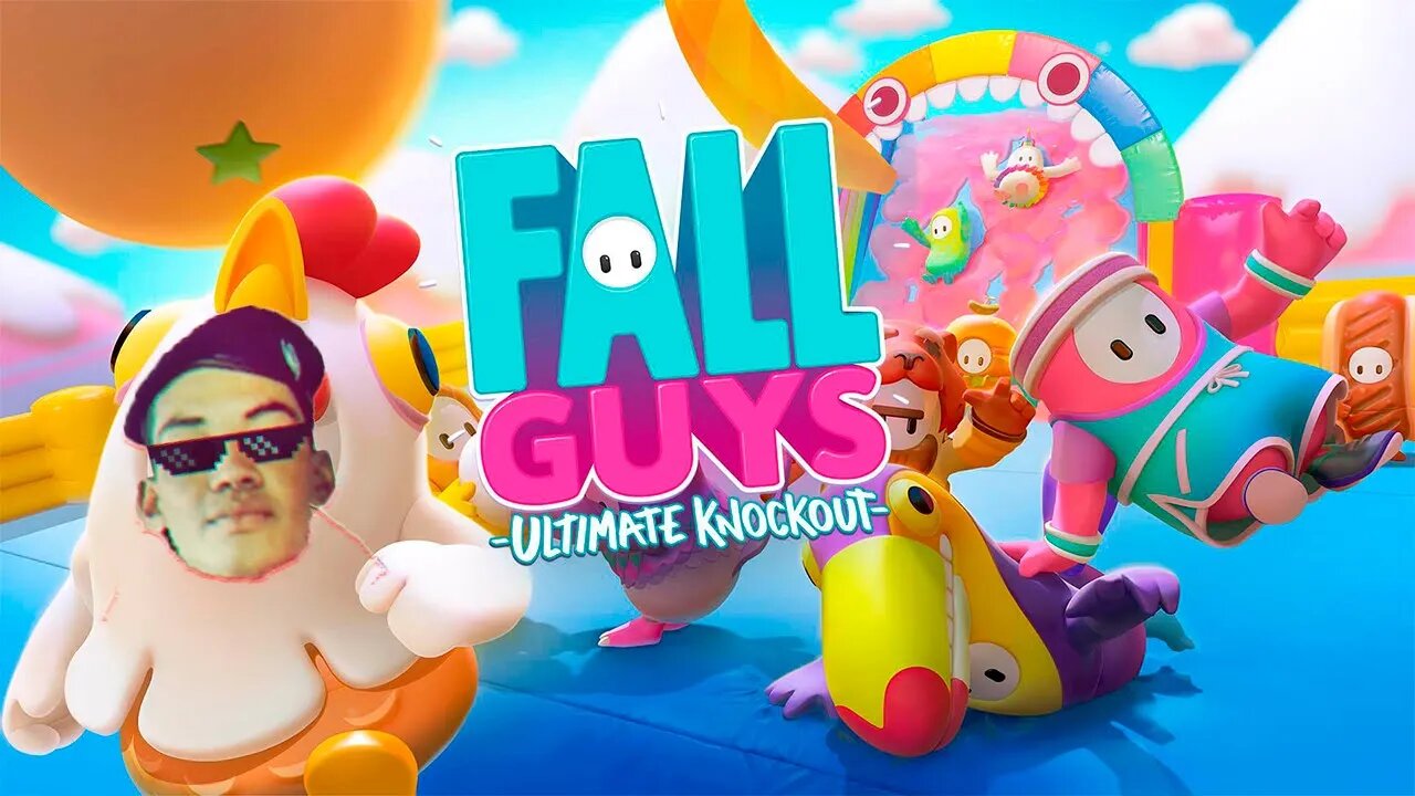 FALL GUYS +18- SO VEM PRA LIVE!!