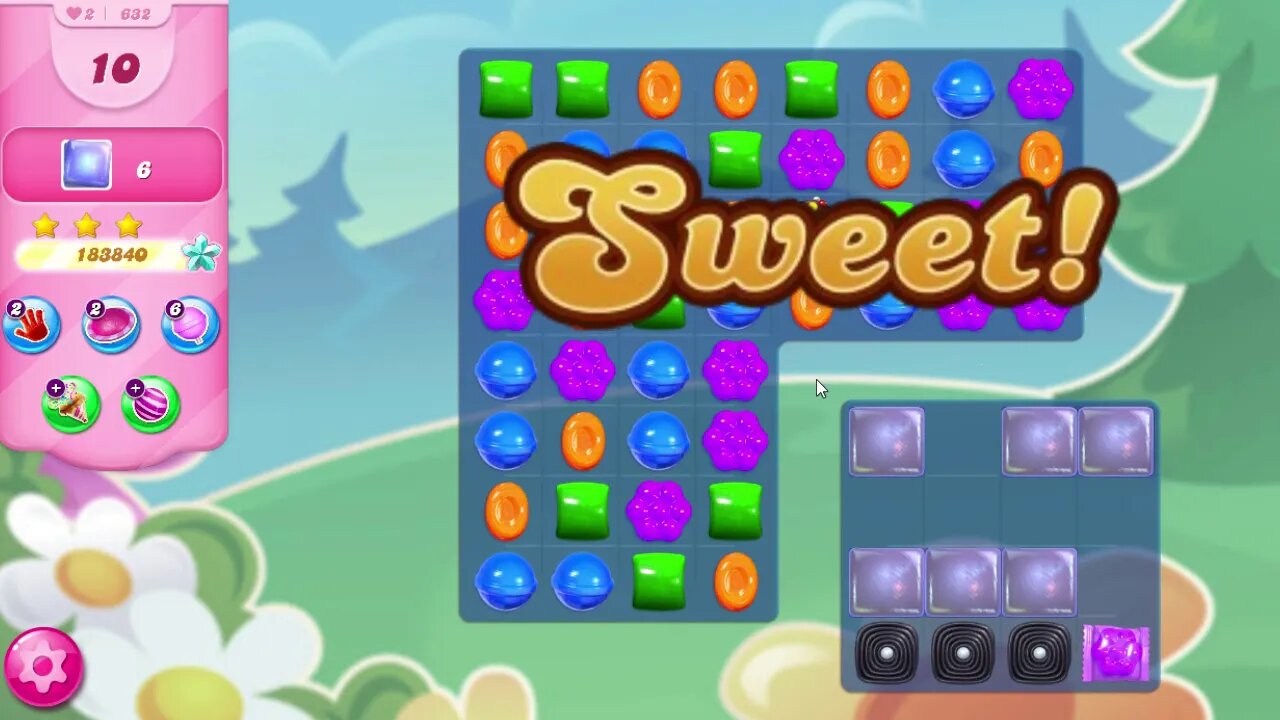 Candy Crush Saga Level 632