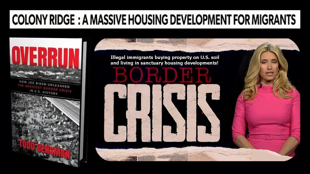 Illegal immigrants buying land in sanctuary housing developments! Sept. 27, 2023