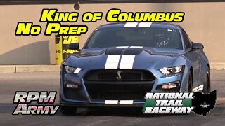 No Prep Drag Racing Modern Muscle Eliminations King of Columbus National Trail Raceway