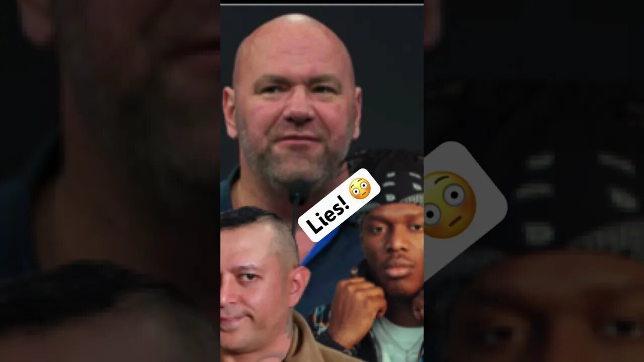Dana Whites Says Misfits and KSIi are Lying about the PPV Buys 😳 #danawhite #misfitsboxing #ksi
