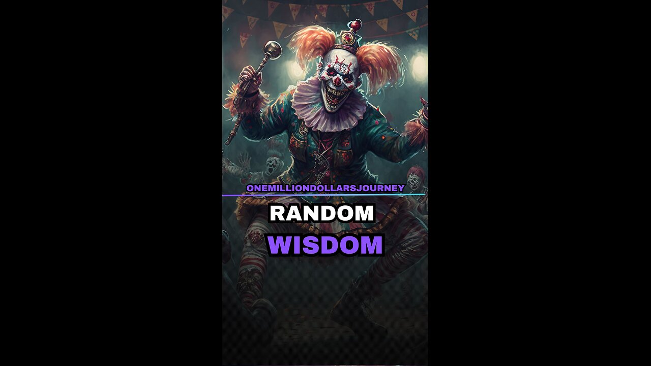 Random wisdoms using only AI