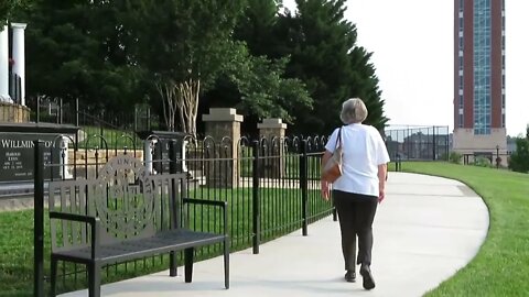 "Liberty University and gravesite of Jerry Falwell" - Walk With Me, Steve Martin, in Lynchburg, VA