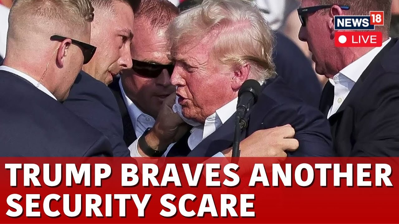 POLITICALNEWS LIVE | Security Breach At Trump's Pennsylvania Rally