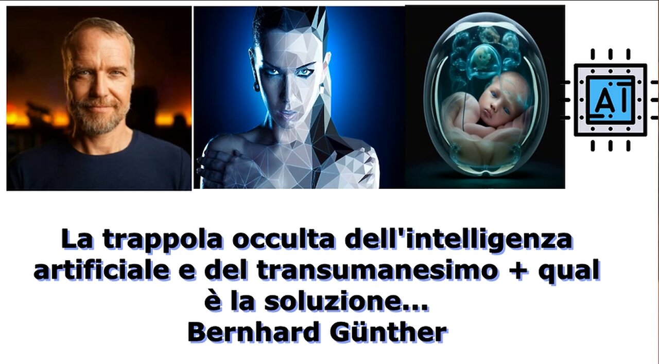 La trappola occulta dell'intelligenza artificiale e del transumanesimo + qual è la soluzione