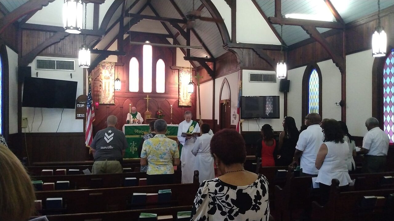 Inside The Historic Chapel Of St. John's Episcopal Church (Kissimmee, Florida)