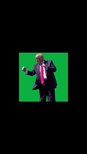 TRUMP DANCING GREEN SCREEN