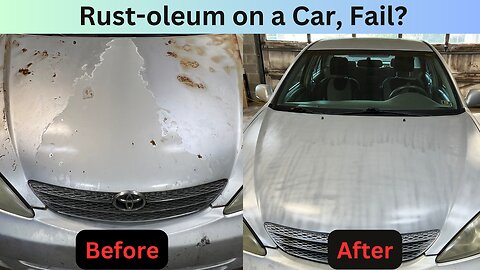 repainting a car with spray paint