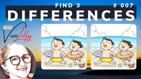 FIND THE THREE DIFFERENCES | # 007 | EXERCISE YOUR MEMORY