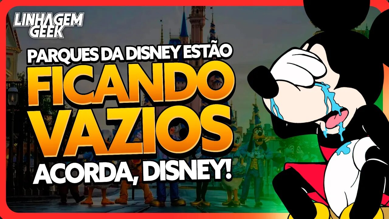 QUEDA HISTÓRICA! PIOR PÚBLICO DOS PARQUES DA DISNEY.