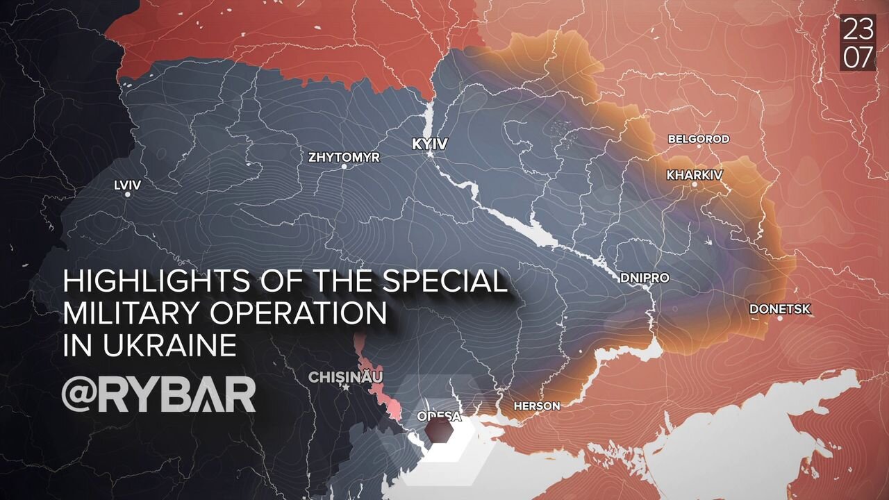 Highlights of Russian Military Operation in Ukraine on July 22-23