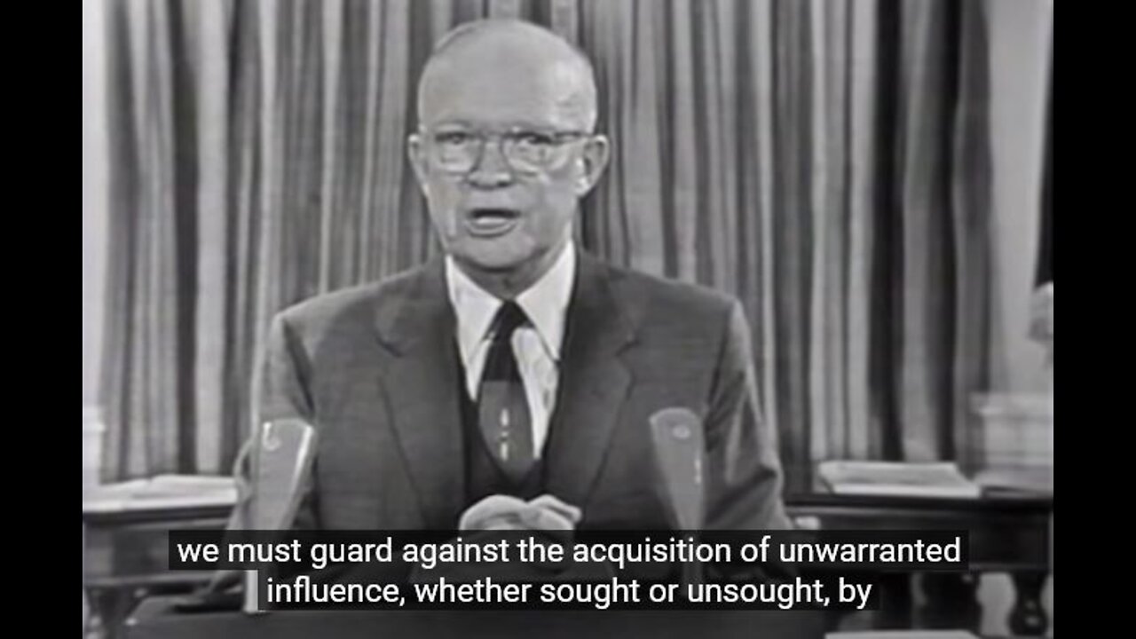 Eisenhower's "Military-Industrial Complex" Speech