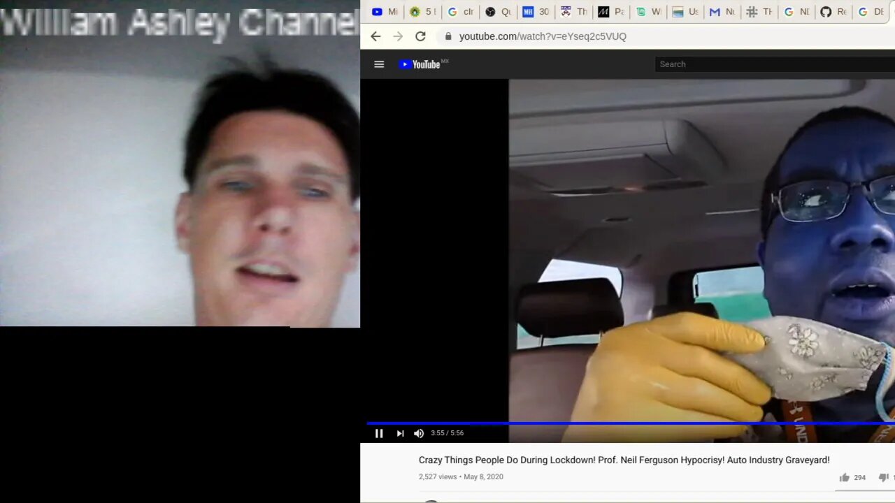 Response to Demcad's Crazy Things People Do During Lockdown! Prof. Neil Ferguson Hypocrisy!