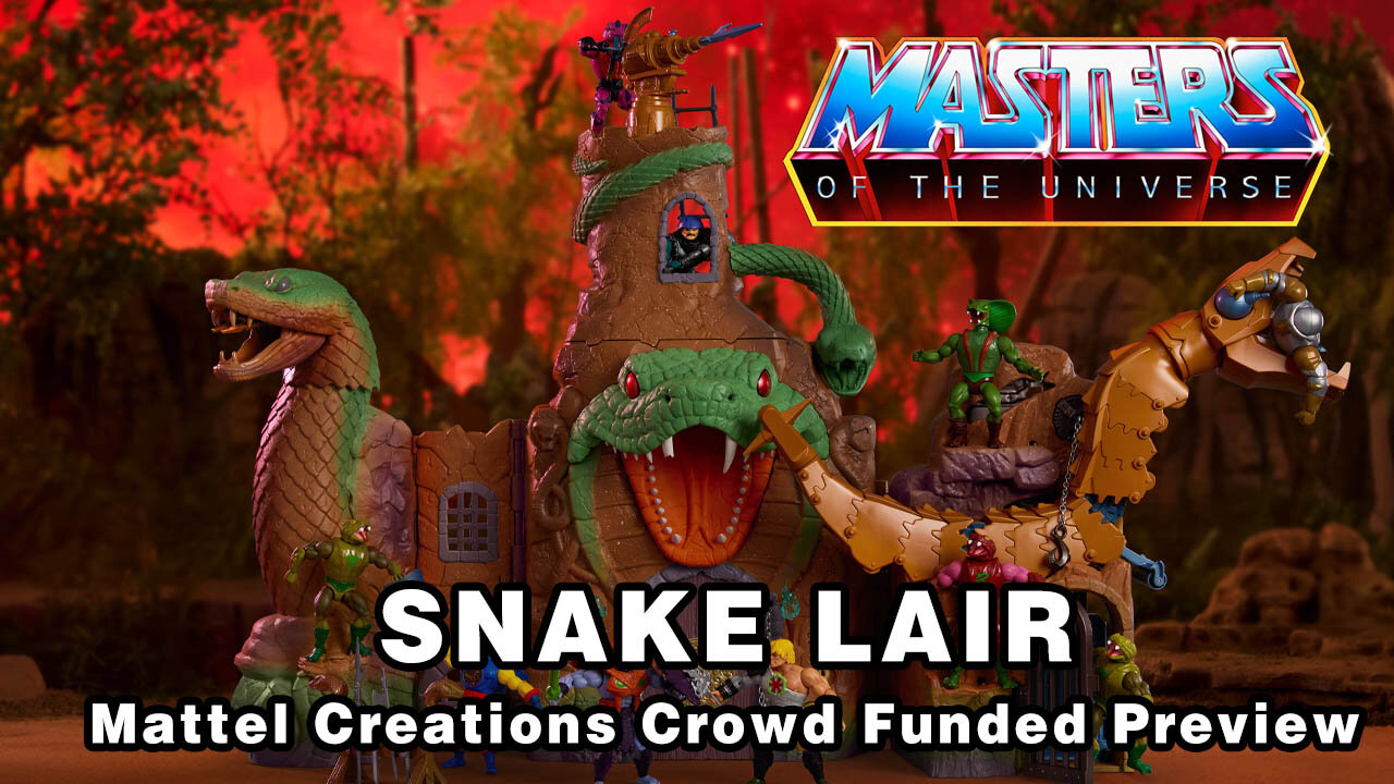 Snake Lair - Preview Masters of the Universe Origins